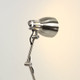 Desk Lamp Satin Chrome Metal E27 60W Adjustable Arm Desk Lamp Satin Chrome Metal E27 60W Adjustable Arm